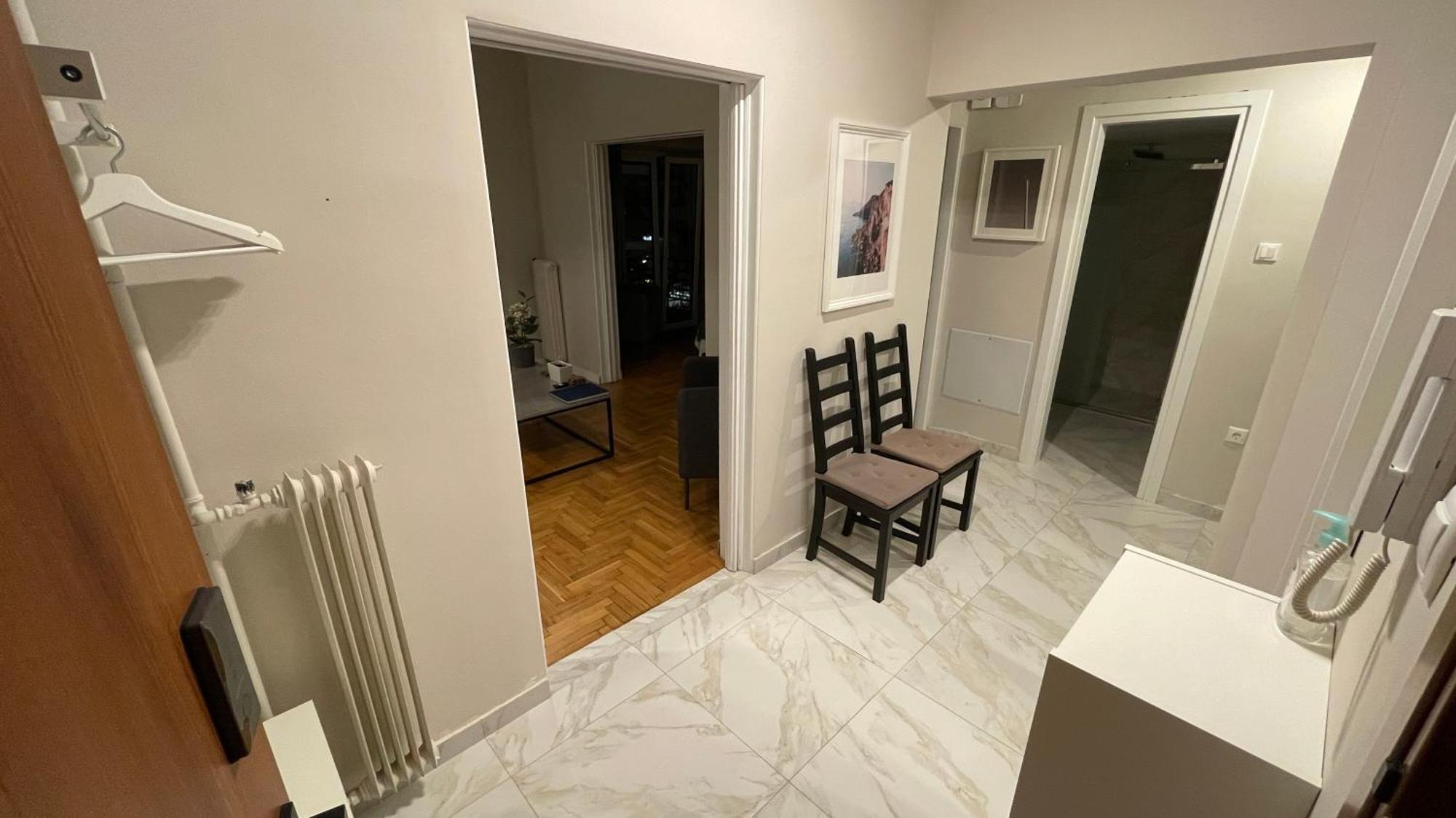 4 Newly Renovated Charming Apartments Steps From Panormou Metro Station Athens Luaran gambar