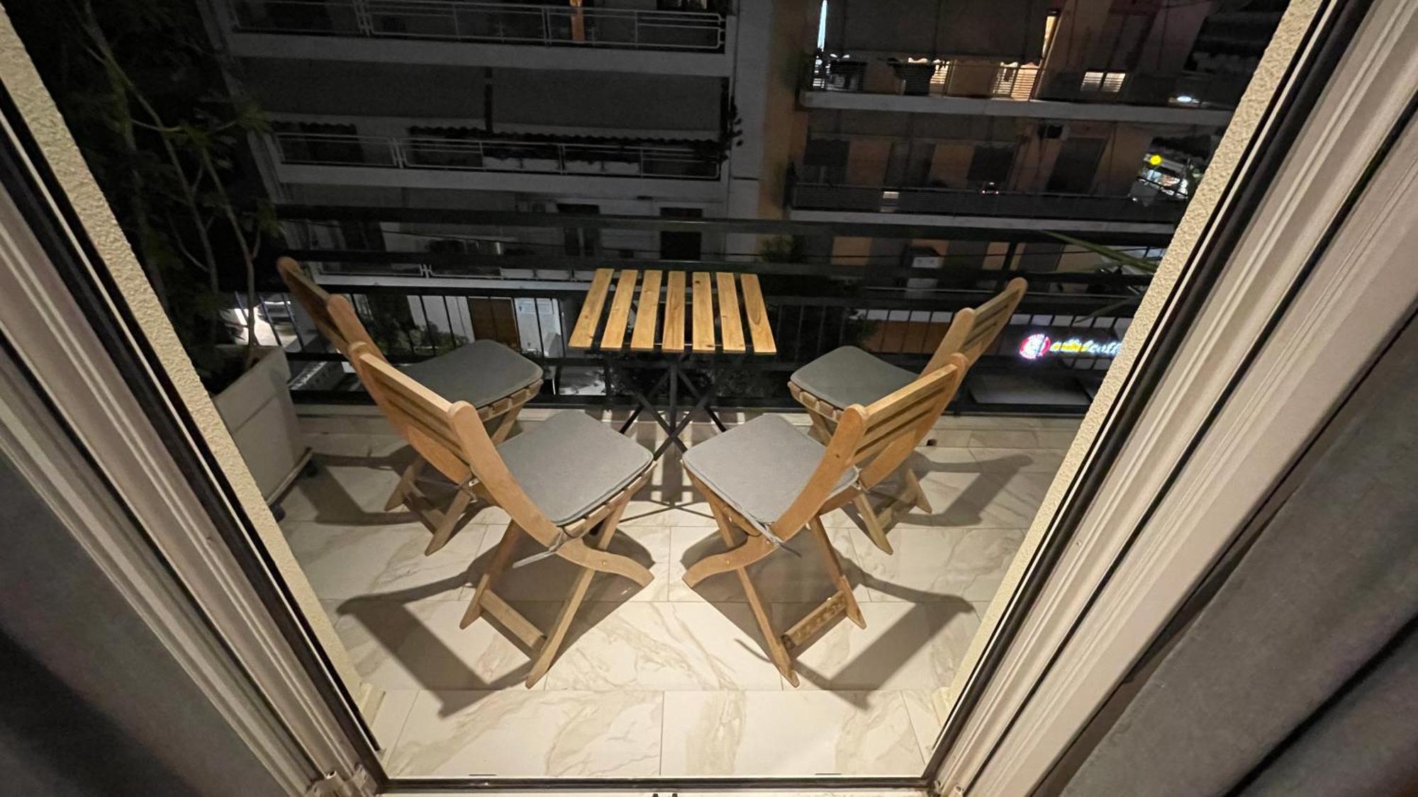 4 Newly Renovated Charming Apartments Steps From Panormou Metro Station Athens Luaran gambar